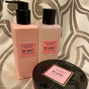 Victoria’s Secret Sugar Fleur Lotion, Body Mist and Whipped Body Polish